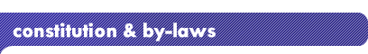 constitution & byelaws